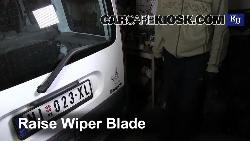 2001 Renault Kangoo Energy 1.4L 4 Cyl. Windshield Wiper Blade (Rear)